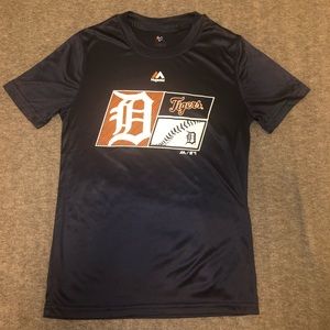 🔴 Detroit Tigers Majestic T-shirt - YM 10/12